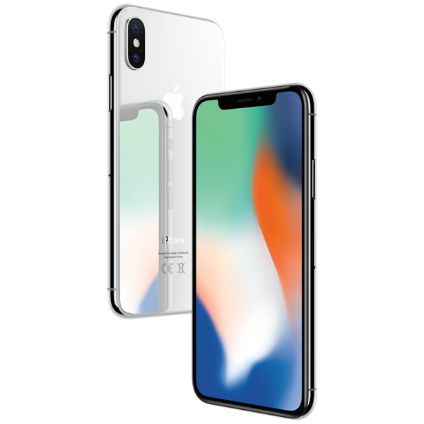 Apple iPhone X 256GB Silver Smartphone