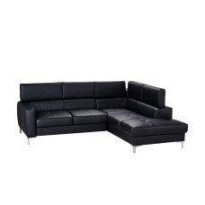 Victory Leather Angular Sofa
