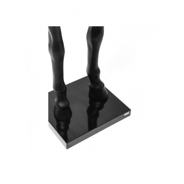 Standing Horse Black Floor Lamp