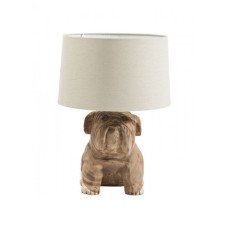 Dog Nature Table Lamp