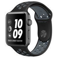 Смарт-часы Apple Watch Nike+ 38mm Sp.Grey Al /CoolGrey (MNYX2RU/A)
