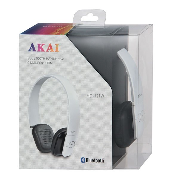 Наушники Bluetooth Akai HD-121W